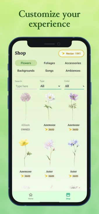 Focus Bee: customising the garden